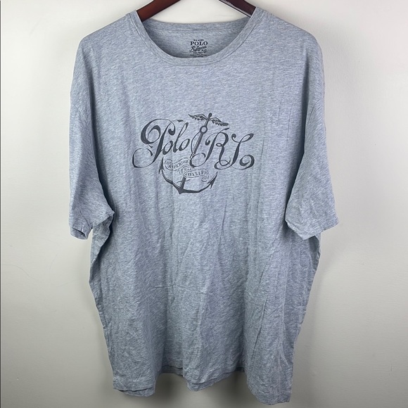 Polo by Ralph Lauren Gray Short Sleeve Tee - Picture 1 of 7